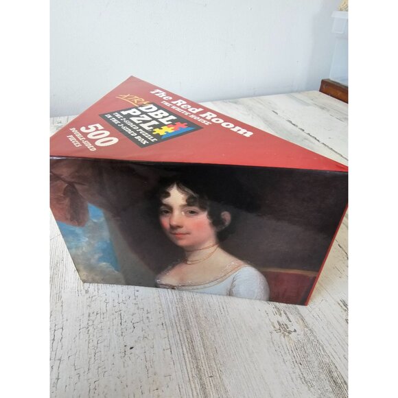 Red room‎ White House puzzle two-sided new 500 piece - Picture 4 of 7